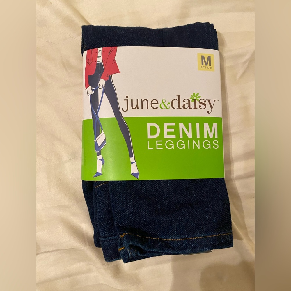 June & Daisy Denim Leggings